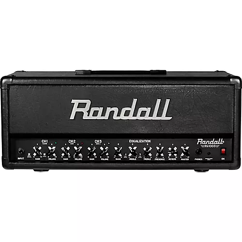 Open-Box Randall RG1003H 100W Solid State Guitar Head Condition 2 - Blemished Black 197881299613 - musicians--Friend