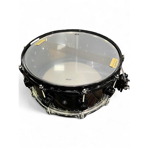 Used DW 14X6.5 Collector's Series Snare Black Nickel Drum Black Nickel 213 - musicians--Friend
