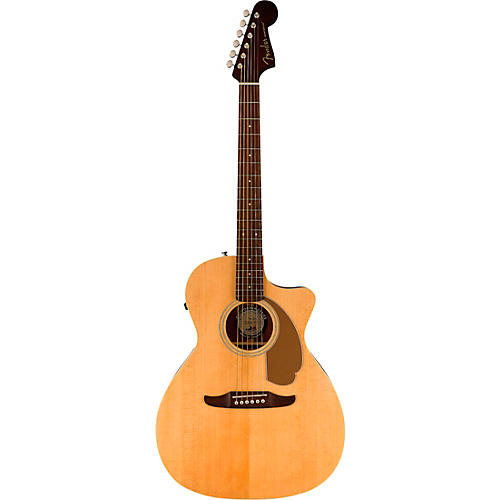 Fender California Newporter Player Acoustic-Electric Guitar Natural - musicians--Friend