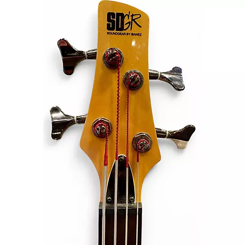Used Ibanez SR400NT Natural Electric Bass Guitar Natural - musicians--Friend