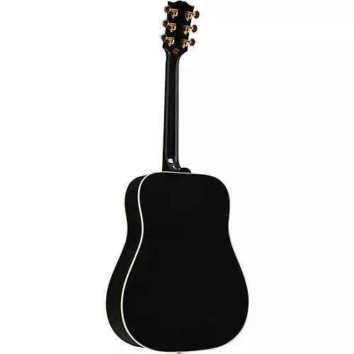 Gibson Hummingbird Custom Acoustic-Electric Guitar Ebony - musicians--Friend