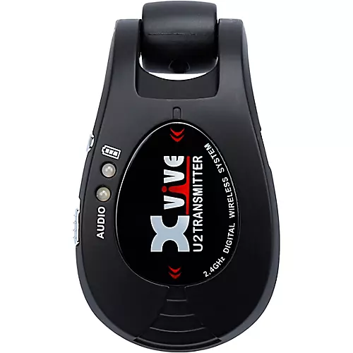 Xvive U2 Dual Transmitter Digital Wireless Guitar System Black - musicians--Friend