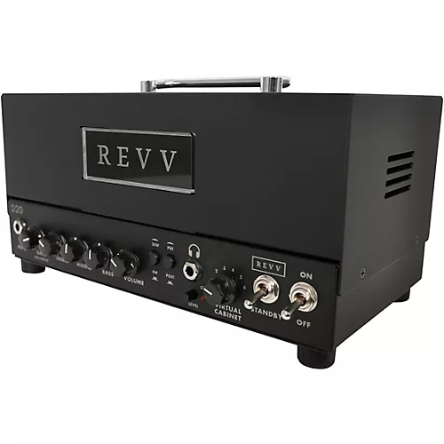 Revv Amplification D20 20W Tube Guitar Amp Head Black - musicians--Friend