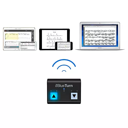 IK Multimedia BlueTurn Wireless PageTurner Footswitch - musicians--Friend