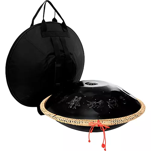 X8 Drums Zodiac Constellation Handpan With Bag and Stand 22 in. Black - musicians--Friend