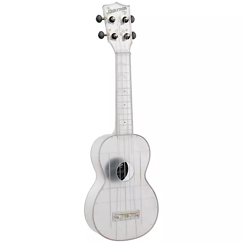 Kala KA-WMT Soprano Waterman Ukulele Transparent Cobalt Blue - musicians--Friend