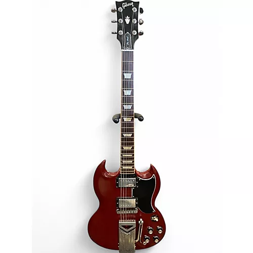 Used Gibson SG STANDARD 61 MAESTRO VIBROLA VINTAGE CHERRY Solid Body Electric Guitar VINTAGE CHERRY - musicians--Friend