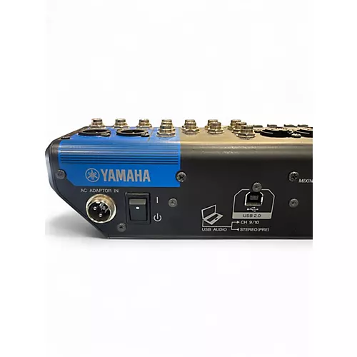 Used Yamaha MG10XU 10 Channel Mixer with Effects Unpowered Mixer - musicians--Friend