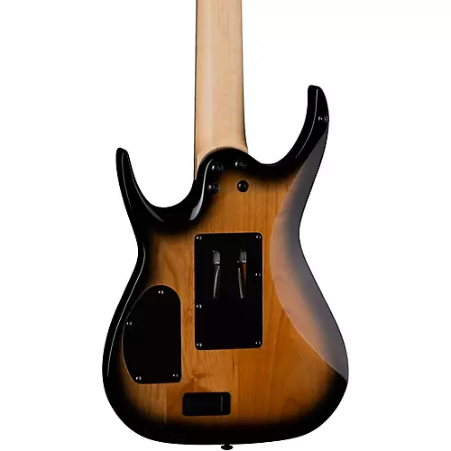 Dean Exile Select 7-String Electric Guitar Natural Black Burst - musicians--Friend