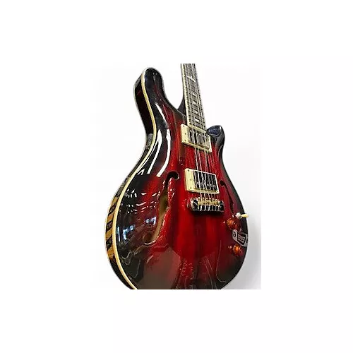Used PRS Hollowbody FIRE BURST Hollow Body Electric Guitar FIRE BURST - musicians--Friend