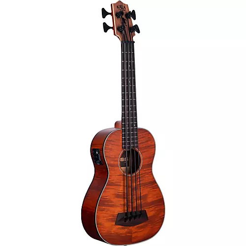 Kala Exotic Mahogany Acoustic-Electric U-Bass Natural - musicians--Friend