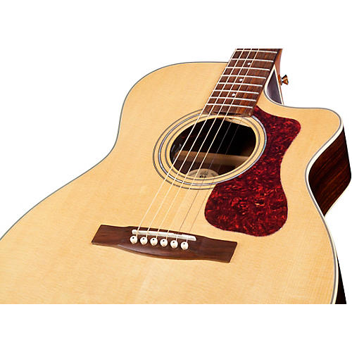 Guild OM-150CE Westerly Collection Orchestra Acoustic Guitar Natural - musicians--Friend