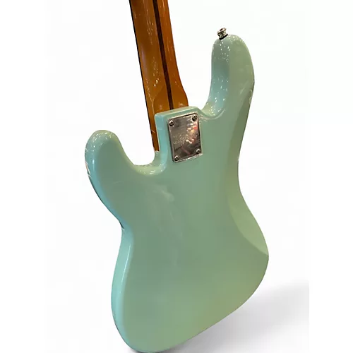 Used 2023 Squier Classic Vibe 70s Precision Bass Surf Green Electric Bass Guitar Surf Green - musicians--Friend