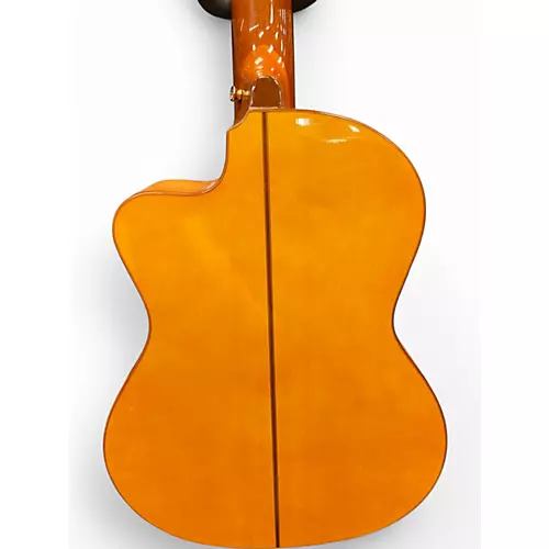 Used Lucero LFB250SCE Natural Classical Acoustic Electric Guitar Natural - musicians--Friend