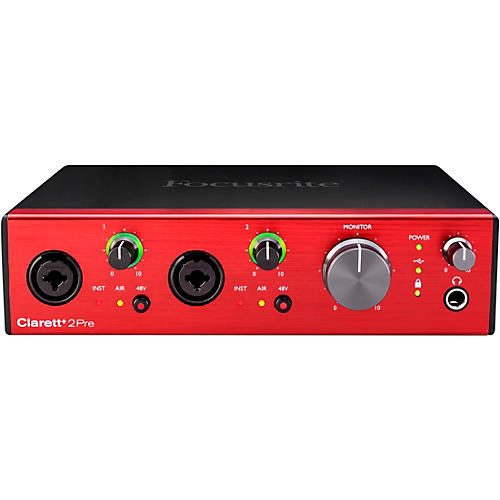 Focusrite Clarett+ 2Pre USB Audio Interface - musicians--Friend