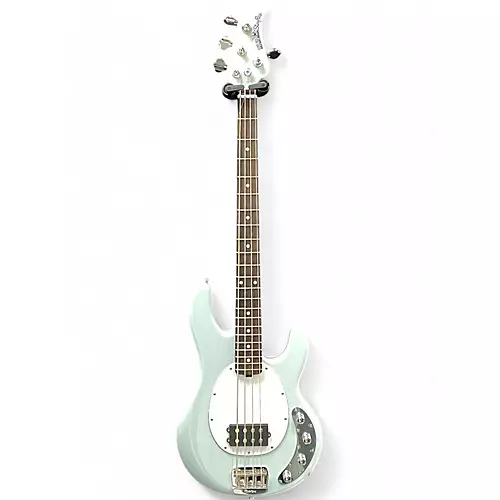 Used Ernie Ball Music Man StingRay Special H Sea Breeze Electric Bass Guitar Sea Breeze - musicians--Friend