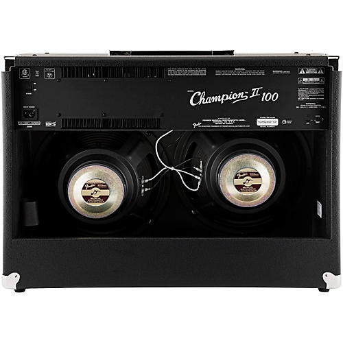 Fender Champion II 100 Combo Amp Black - musicians--Friend
