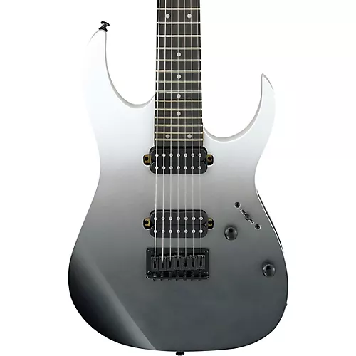 Ibanez RG Series RG7421 7-String Electric Guitar Pearl Black Fade Metallic - musicians--Friend