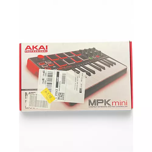 Used Akai Professional MPK Mini MIDI Controller - musicians--Friend