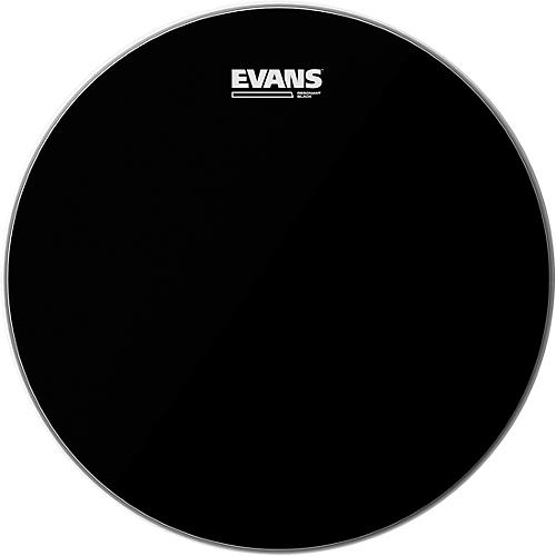 EVANS Resonant Black Tom Drum Head 8 in. - musicians--Friend