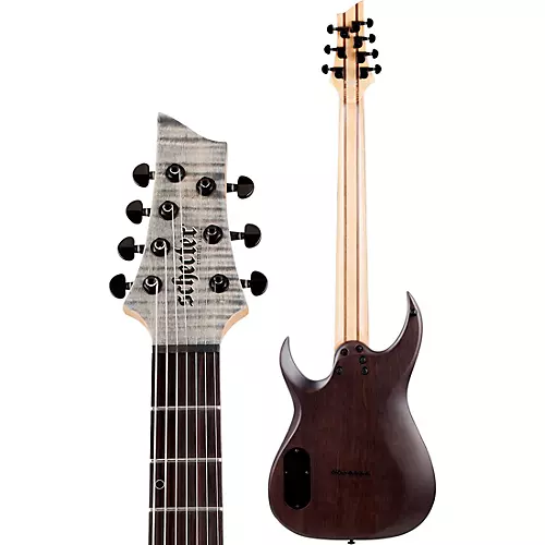 Schecter Guitar Research Sunset 7-String Extreme Electric Guitar Grey Ghost - musicians--Friend