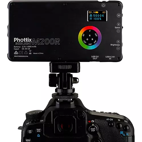 Phottix M200R RGB Light - musicians--Friend