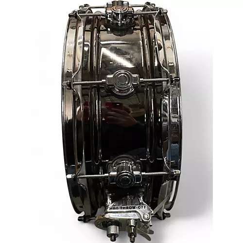 Used DW 5X14 Design Series Snare BLACK Drum BLACK 8 - musicians--Friend