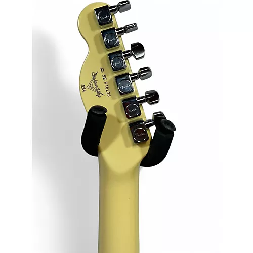 Vintage 1995 Fender Custom Shop Telecaster JR Vintage White Solid Body Electric Guitar Vintage White - musicians--Friend