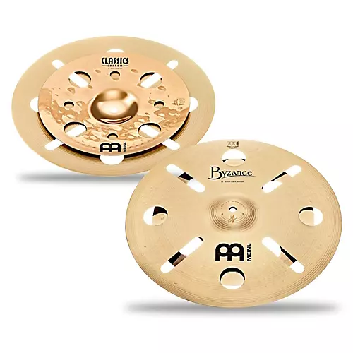 MEINL Luke Holland Artist Concept Model Byzance/Classics Custom Bullet Stack Cymbal - musicians--Friend