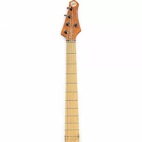 Used Mtd Kingston Z5MP Satin Amber Electric Bass Guitar Satin Amber - musicians--Friend