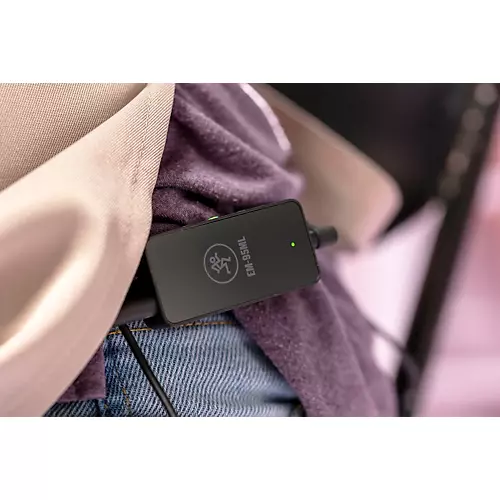 Mackie EM-95ML Lavalier Microphone With In-line Amplifier for Smartphones and DSLRs - musicians--Friend