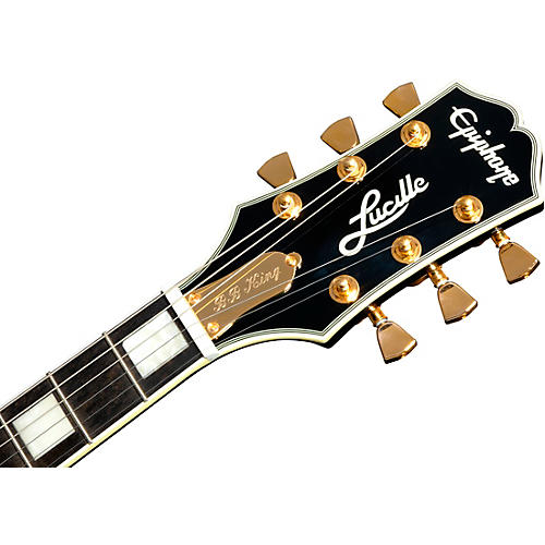Epiphone B.B. King Lucille Semi-Hollow Electric Guitar Ebony - musicians--Friend