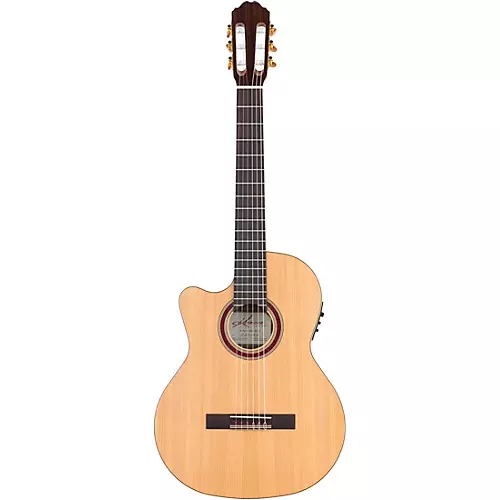 Kremona R65CWC Rondo Left-Handed Acoustic-Electric Classical Guitar Natural - musicians--Friend