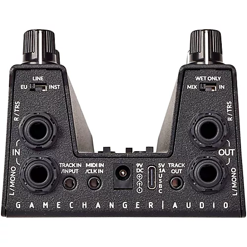 Gamechanger Audio AUTO DELAY Pitch and Dynamics Responsive Delay Effects Pedal Black - musicians--Friend