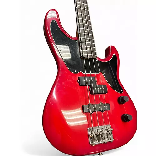 Used Fender COWPOKE PRECISION BASS Red Electric Bass Guitar Red - musicians--Friend