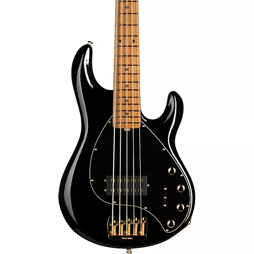 Ernie Ball Music Man StingRay5 Special H 5-String Electric Bass Guitar Black and Chrome - musicians--Friend