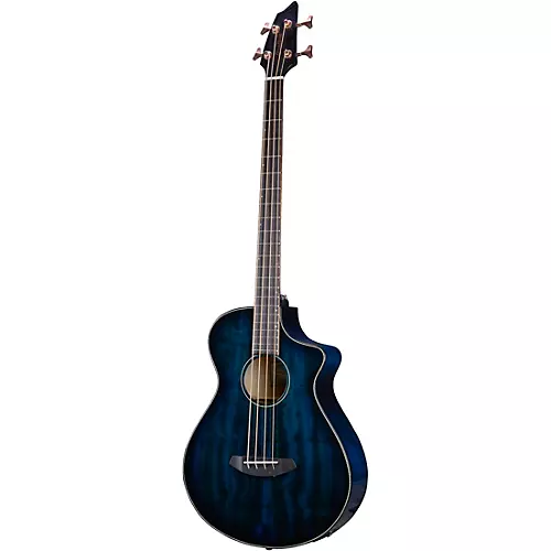 Breedlove Pursuit Exotic S Concert CE Myrtlewood Acoustic-Electric Bass Twilight Burst - musicians--Friend