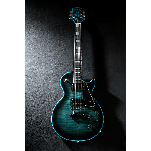 Epiphone Les Paul Custom Widow Guitar Center-Exclusive Electric Guitar Indigo Burst - musicians--Friend