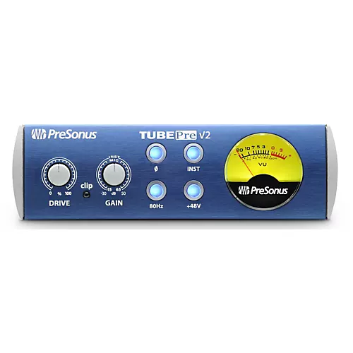 PreSonus TubePre V2 Single-Channel Tube Preamplifier/DI Box - musicians--Friend