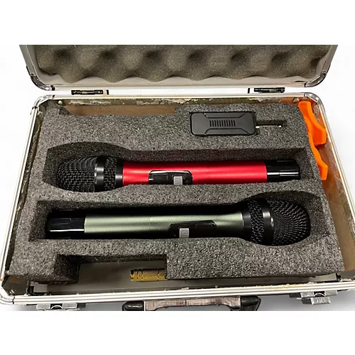 Used Miscellaneous K206 Dual Wireless Microphone Set Handheld Wireless System - musicians--Friend