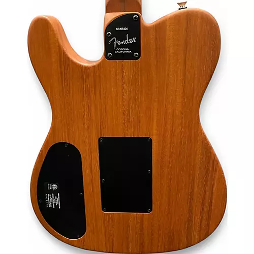 Used Fender American Acoustasonic Telecaster Sunburst Acoustic Electric Guitar Sunburst - musicians--Friend