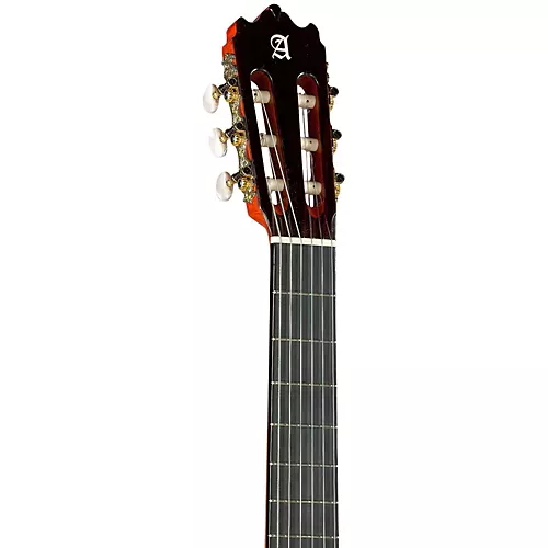 Alhambra 4 F Flamenco Acoustic Guitar Gloss Natural - musicians--Friend