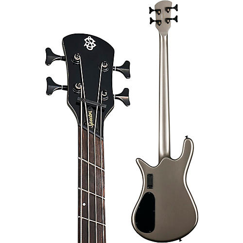 Spector NS Dimension HP 4 Four-String Multi-scale Electric Bass White Sparkle Gloss - musicians--Friend
