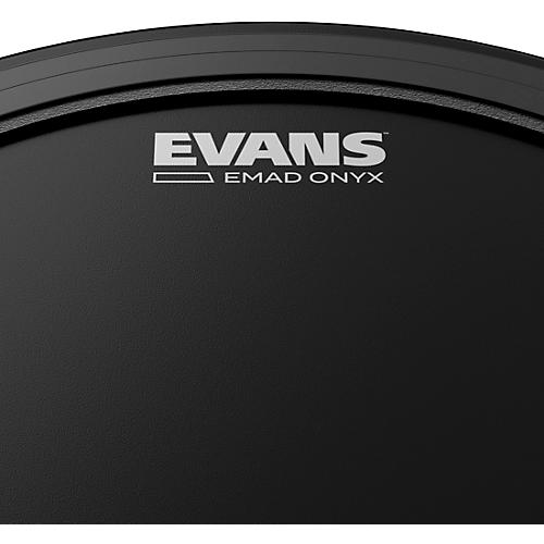 EVANS EMAD Bass Drum Batter Head Onyx 26 Inch - musicians--Friend