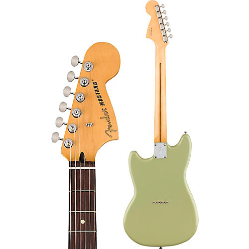 Fender Player II Mustang Rosewood Fingerboard Electric Guitar Birch Green - musicians--Friend