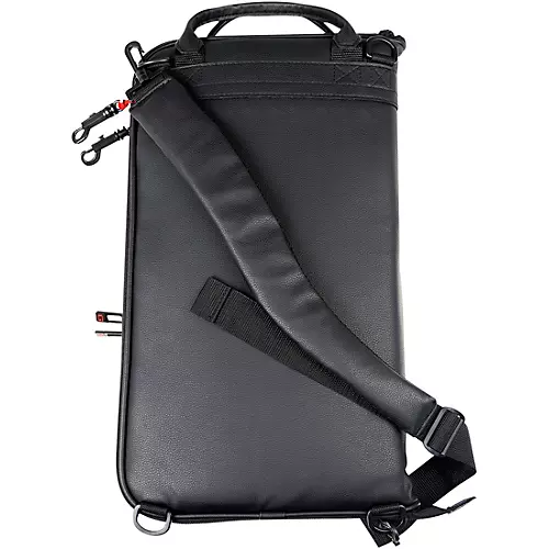Gator Deluxe Faux Leather Drum Stick Bag Black - musicians--Friend