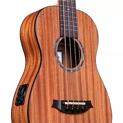 Cordoba Mini II Bass MH-E Travel Bass Guitar Natural - musicians--Friend