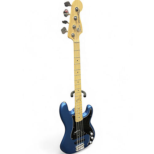 Used 2021 Fender American Performer Precision Bass Satin Lake Placid Blue Electric Bass Guitar Satin Lake Placid Blue - musicians--Friend