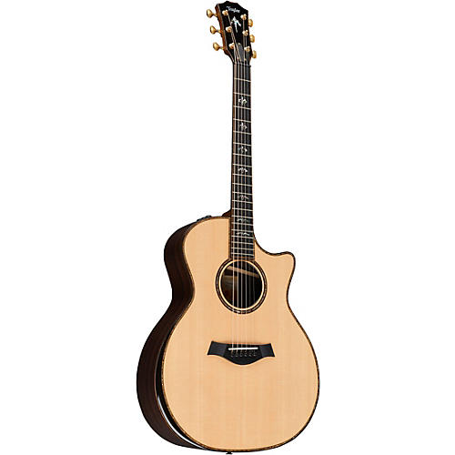 Taylor 914ce V-Class Grand Auditorium Acoustic-Electric Guitar Natural - musicians--Friend