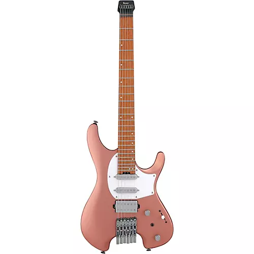 Ibanez Q54W Standard Headless Electric Guitar Copper Metallic Matte - musicians--Friend